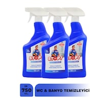 Stop Forte 3'lü Wc & Banyo Temizleyici