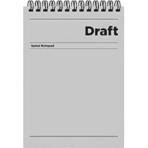 Keskin A5 Çizgili Bloknot Draft - Gri Diğer