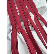 Tip10 Fermuar Kırmızı 5 Adet 45cm