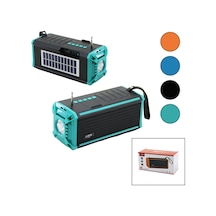 J-ipok P-520 Hasuba Hs-293 Fenerli Solar Panelli - Usb Şarjlı Bluetooth Fm Radyo Mp3 Usb - Tf Player