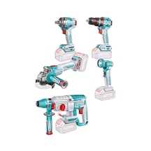 Total TCKLI20592E Avantaj 5'li Set - Darbeli Matkap + Taşlama + Kırıcı Delici