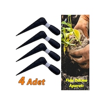4 Adet Fide Fidan Dikme Aparatı Dökme Plastik Sivriç Toprak Delme Ekim Aleti 18 Cm