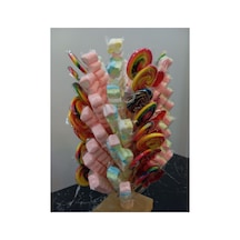 Marshmallow Lolipop Şekerleme 100 Adet Sosyete-horoz Şeker-stand Dahil Parti -doğum Günü-çocuk Vb.
