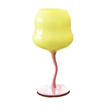 Suntek Magideal Şarap Kadehi Benzersiz İçme Bardağı Martini Sarı