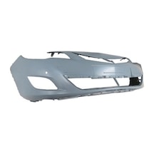 Opel Astra J Sd/hb 10/12 Ön Tampon Gri Astarlı Far Yıkamasız/sensör Delikli Eurobump - Tampon