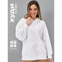 Baomiks Collection Oversize Kapüşonlu Spor Hoodie 195474668 Beyaz Baomiks Collection Oversize Kapüşonlu Spor Hoodie 195474668 Beyaz