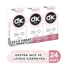 Okey Zero Tenn Prezervatif 3 x 8'li