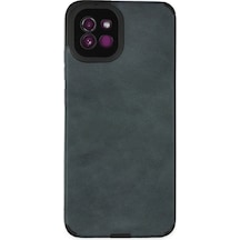 Newface - 415 - Samsung Samsung Uyumlu Galaxy A03 Kılıf Loop Deri Silikon - Lvsqvr - - Lacivert
