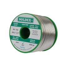 Soldex 0.50mm 500gr Kurşunsuz Lehim Teli