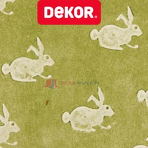 Dekor Tavşan Baskısı 9X7 Cm 1448