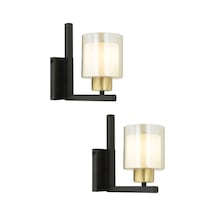 Tisse Eskitme Salon 2'li Aplik Seti Eskitme