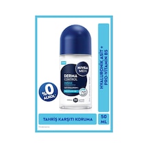 Men Erkek Roll-on Deodorant Derma Control Defend 50ml, 72 Saat Anti-perspirant, Alkolsüz, Hyaluron