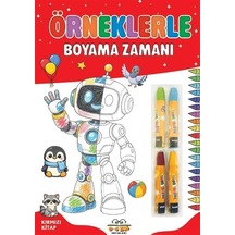 Örneklerle Boyama Zamanı - Kırmızı Kitap / Kolektif