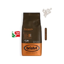 Bristot Buongusto Orta Kavrulmuş Premium İtalyan Espresso Çekirdek Kahve 1 KG