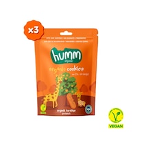 Organik Vegan Portakallı Kurabiye- 3 Adet 165 G