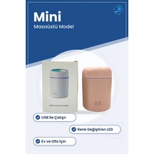 Hava Nemlendirici Usb Figürlü Renkli Led Işıklı Masaüstü Ev Ve Of