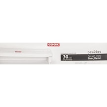 Bas&kes Streç Film Kesme Aparatı, 30 Cm X 30 M, Beyaz