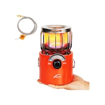 Apg Taşınabilir 2000 W Gaz Isıtıcı Açık Kamp Sobası Isıtma Turuncu