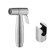 Pazly Suntek Klozet Püskürtücü Bide - Tuvalet Püskürtücü Ve Bide Tutucu Seti Gümüş