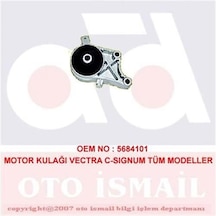 DOĞRU KAUÇUK 856 MOTOR TAKOZU VECTRA C SIGNUM 2.0 DTI 16V 2.0 DTI