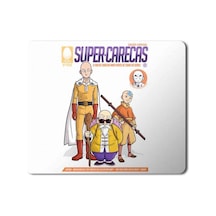 One Punch Man Super Bald Baskılı Mousepad Mouse Pad
