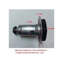 Kombi Sirkülasyon Pompası Rotor 15-5 Gri