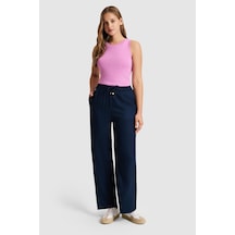 U.s. Polo Assn. Kadın Lacivert Pantolon Kanvas-chino 50325543-vr033