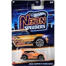 Hot Wheels Neon Speeders Mini Cooper S Challenge Jby96