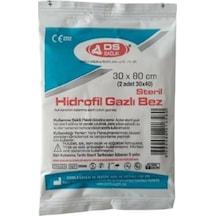 DS Damla Sağlık Steril Hidrofil Gazlı Bez 30 x 80 CM 10 Adet