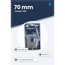 Yandan Kilit 70 Mm Çok Amaçlı Güvenlik Kilidi Ev Ve İşyeri İçin Y