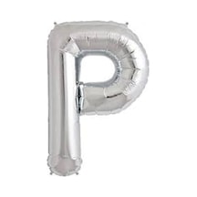 Nedi Balon Folyo 40 Harf Gümüş P 01360 Çok Renkli