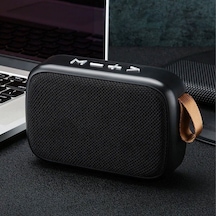 Monyee Siyah Dış Mekan Bluetooth Hoparlörü - Hıfı Ses Kalitesi, El İstemez Arama, 10m Bt 4.2, Tf/usb/fm Desteği, Taşınabilir Mini Subwoofer