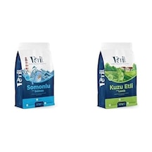 Somonlu Ve Kuzulu Kuru Yetişkin Kedi Maması 1,2 Kg X 2 Adet - Besleyici Vitamin İlaveli Tam Ve Dengeli Mama 103 Ivory