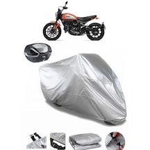 Ducati Scrambler Icon Arka Çanta Uyumlu Motosiklet Branda Premium Kalite
