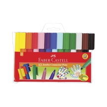 Faber-Castell Eğlenceli Jumbo Keçeli Boya Kalemi 12'li