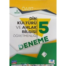 ÖABT Din Kültürü ve Ahlak Bilgisi Öğretmenliği - Öğretmenlik Alan Bilgisi - 5 Deneme- Nobel Sınav