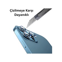 Görüntü Kalitesi Bozmayan Kamera Lens Koruyucu Safir Sapphire Gümüş, S25 Plus Diğer