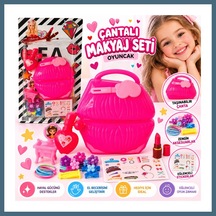 Bezos Mkj-22 Kartela Çantalı Makyaj Seti Oyuncak Agc