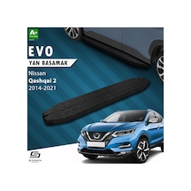S-dizayn Nissan Qashqai 2 Evo Siyah Yan Basamak 173 Cm 2014-2021 A+ Kalite