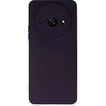Newface - 200 - Xiaomi Redmi A3 4g Kılıf Nano İçi Kadife Silikon - Csmo-tex - - Mor