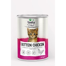 Tavuklu Yavru Kedi Konservesi Pate Ve Yumuşak Formda 415 Gr
