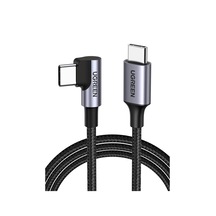 2.0 A, 60 W Usb-c & Usb-c, 90 Derece Şarj Ve Data Kablosu, 1 Metre, Acbugn50123a
