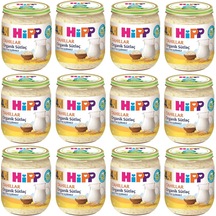Hipp Organik Sütlaç 4+ Ay Kavanoz Mama 12 x 125 G