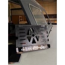 Düz Fontlu Kare Takmatik Motor Plakalık 24x15,5