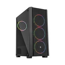 Frisby FC-9415G Mesh 500 W Double Slım Oyuncu Bilgisayar Kasası