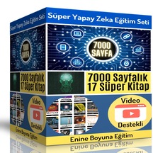 Süper Yapay Zeka Eğitim Seti 17 Kitap