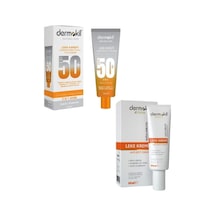 Dermokil Spot Leke Kremi 60 ML + Leke Karşıtı Güneş Koruyucu Yüz Kremi SPF50+ 50 ML