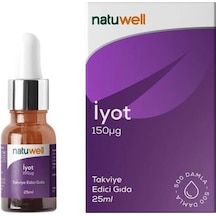 Natuwell Iyot Damla 150 Mcg 25 ML