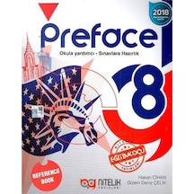 8 Sınıf Preface Reference Book Nitelik Yayınları