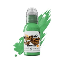World Famous Ireland Green Dövme Boyası 30ml Canlı Yeşil Profesyonel Tattoo Ink